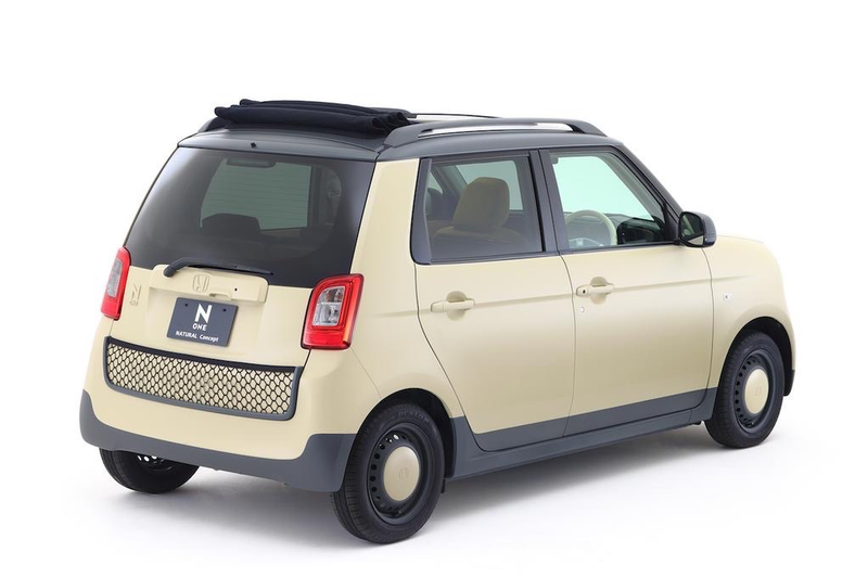 Illustration for article titled Honda N-One 'Natural' Concept Is A Funky Kei Ecobox With Wooden Interior